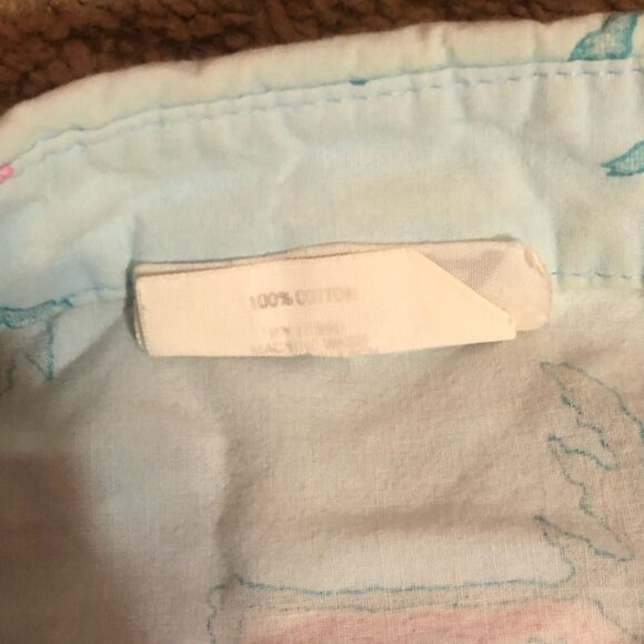 Vintage Tropical Palm AOP Beach Vacation Button Down Shirt 100% Cotton sz6 *FLAW - Picture 3 of 10